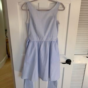 Lauren James Emerson Dress Seersucker Light Blue